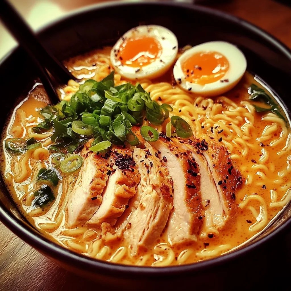 Chicken Ramen Noodles