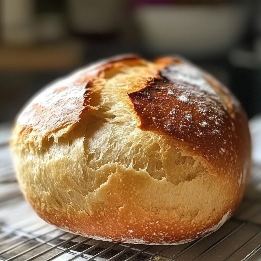No Knead Gluten Free Bread