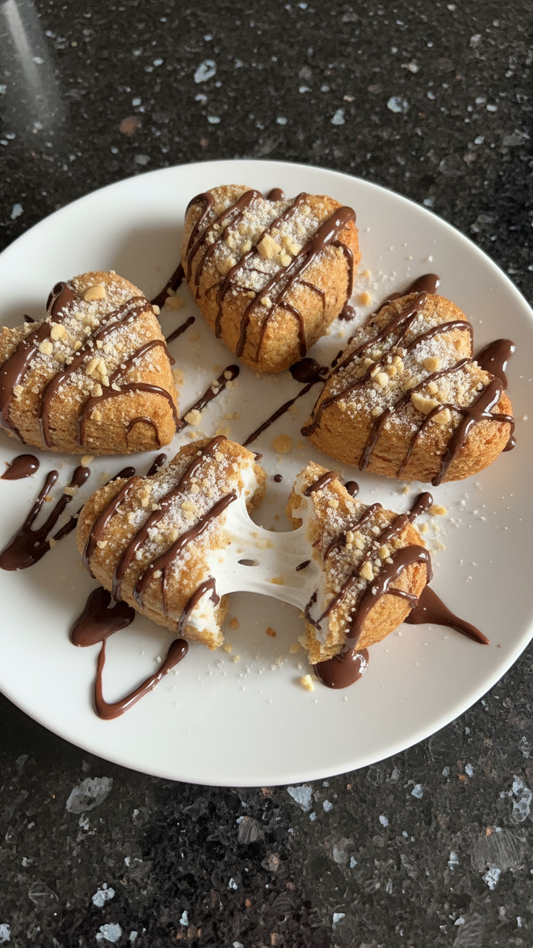 Peanut Butter Marshmallow Heart Cups