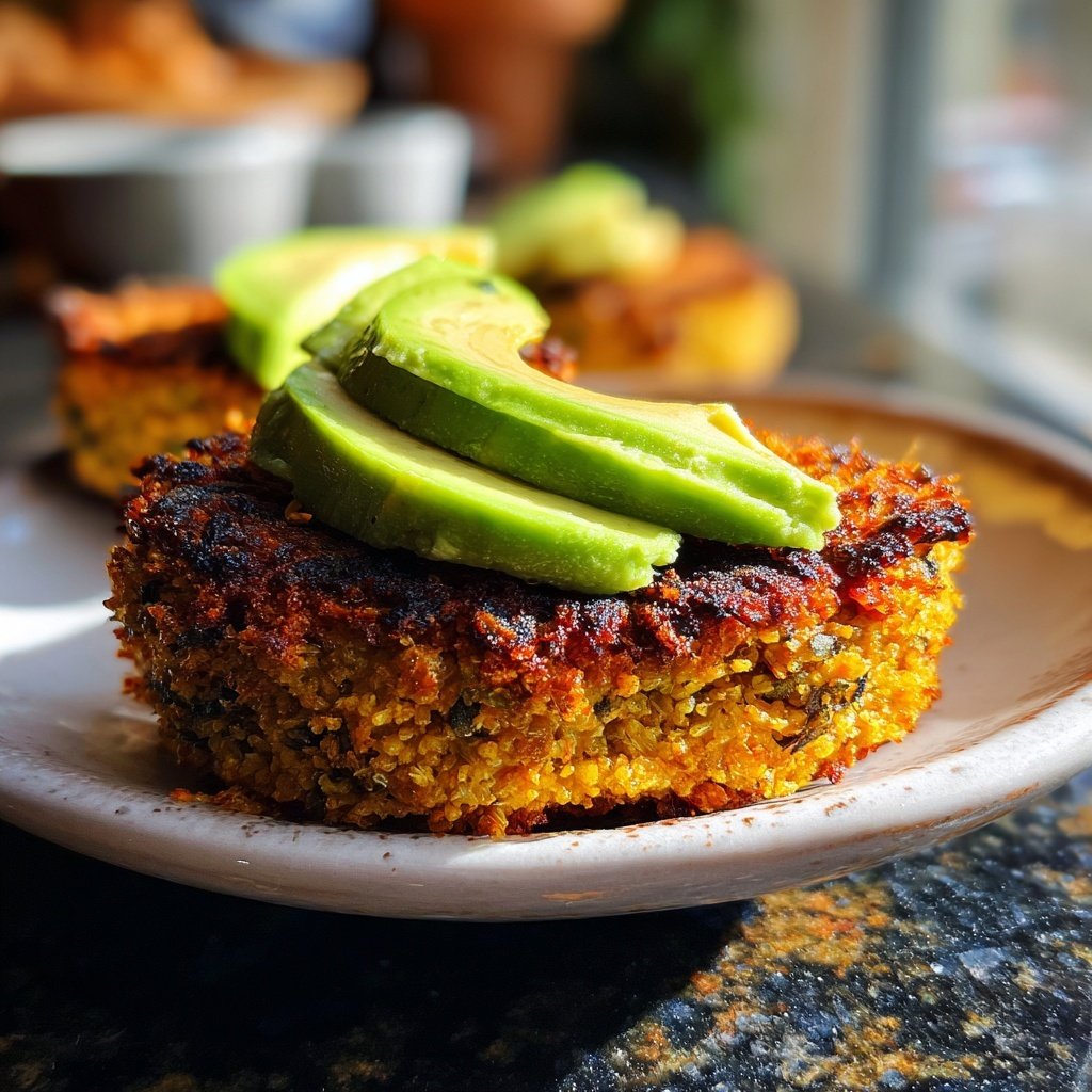 Seaweed Kelp Burger with Avocado