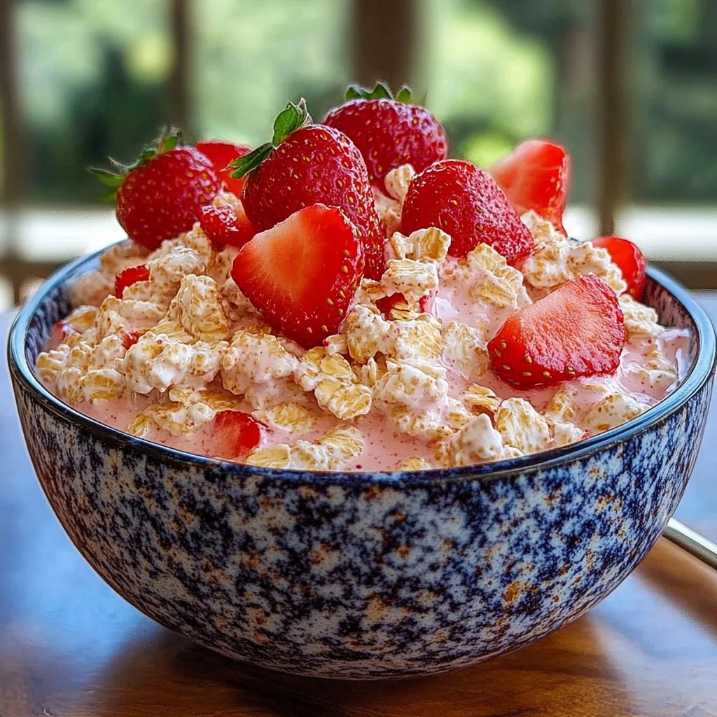 <p>Easy Strawberry Cheesecake Oats: An Amazing Ultimate Recipe</p>