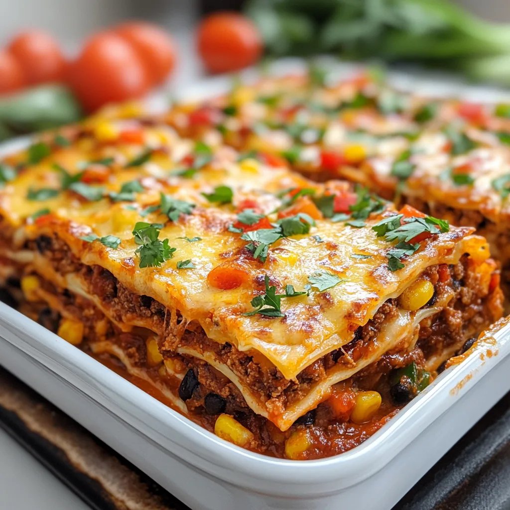 Easy Mexican Lasagna: An Incredible Ultimate Recipe for 10 Servings