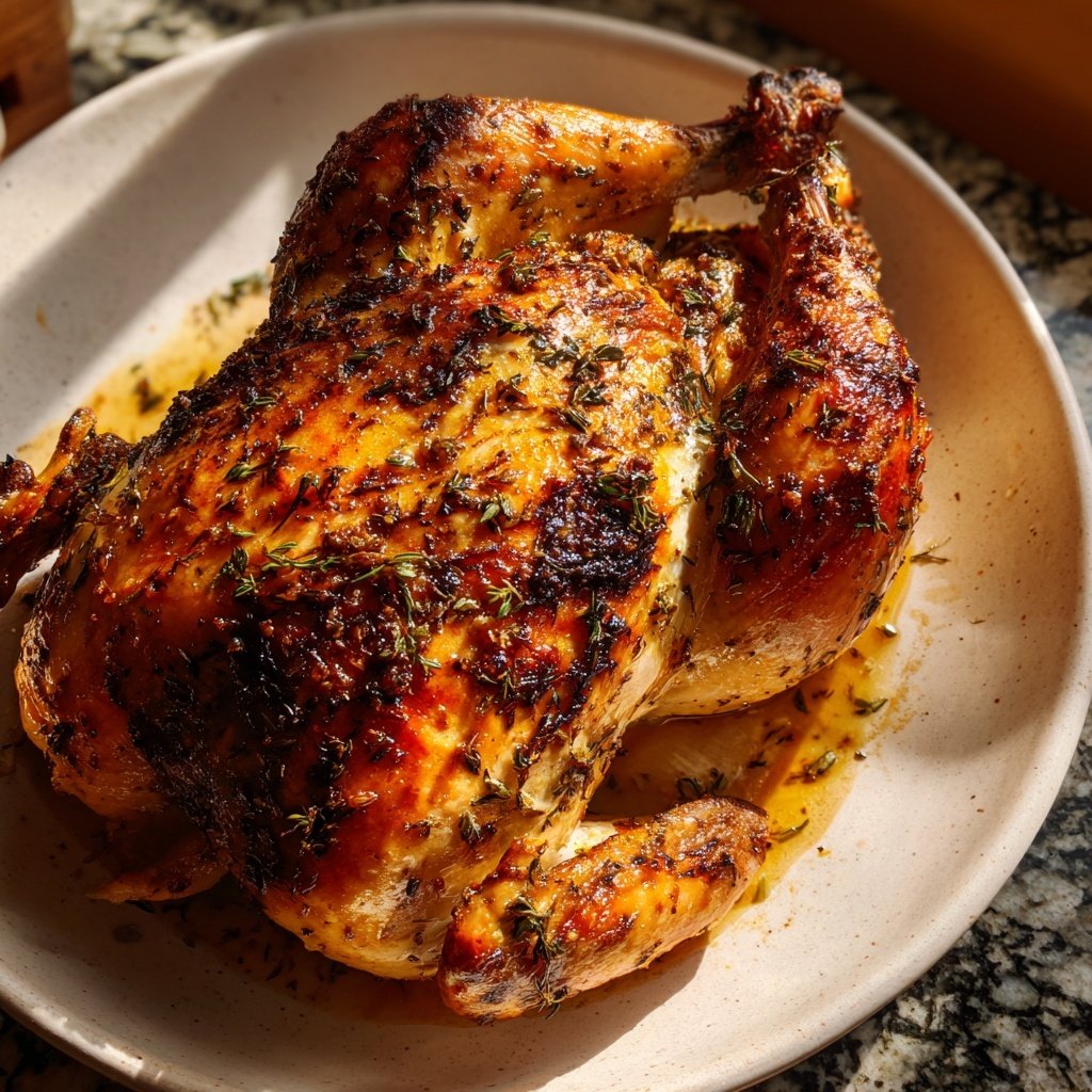 Lemon Thyme Roasted Chicken