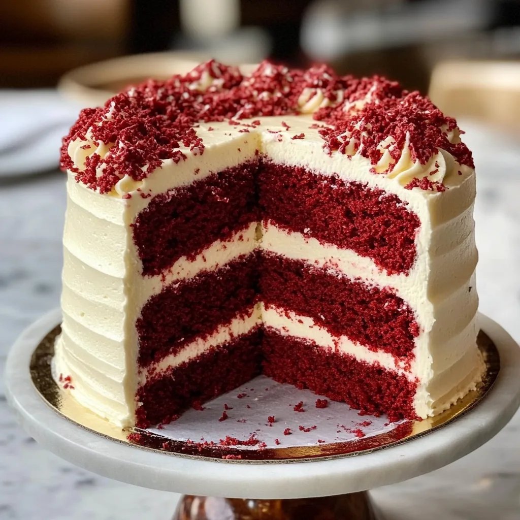 Ultimate Red Velvet Layer Cake Recipe