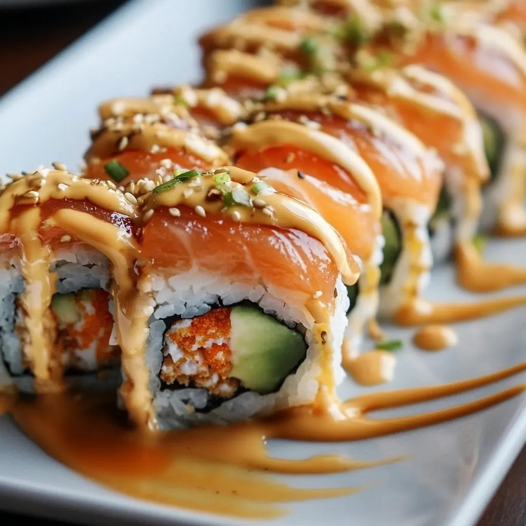 Dynamite Smoked Salmon Roll
