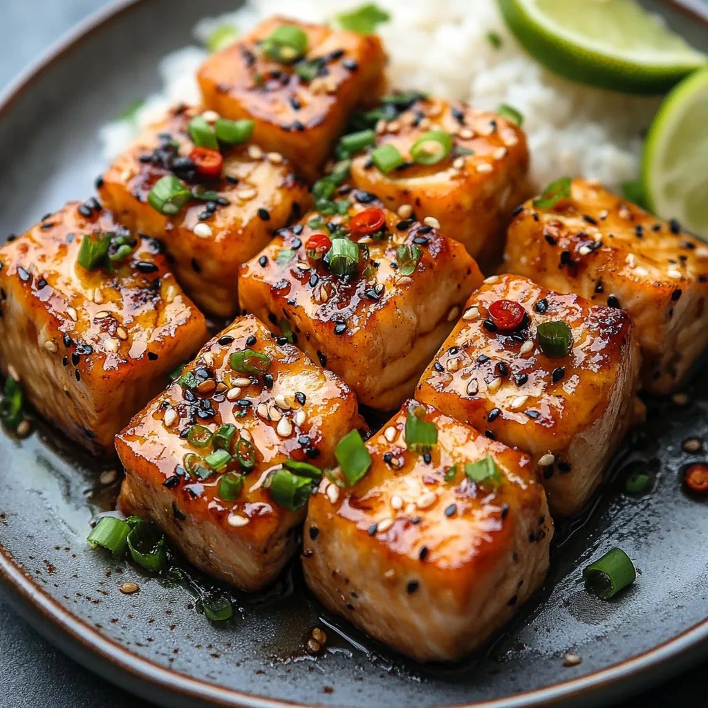 Thai Sweet Chili Air Fryer Salmon Bites: An Incredible Ultimate Recipe
