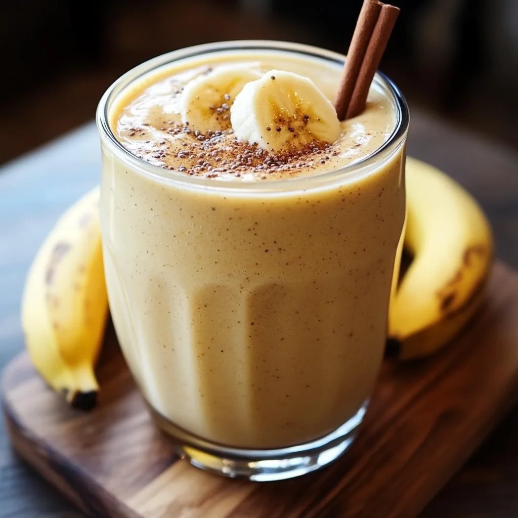 Vanilla Cinnamon Banana Smoothie: An Incredible Ultimate Recipe