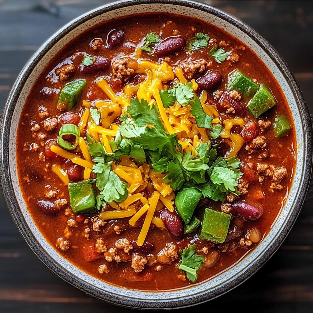 The BEST Easy Stovetop Ground Beef Chili Recipe