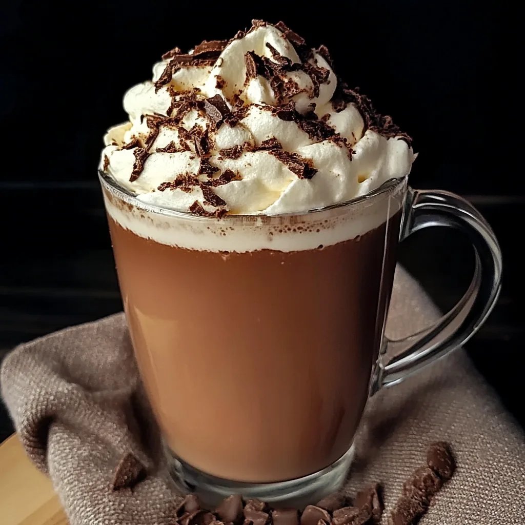 Decadent Whipped Hot Chocolate