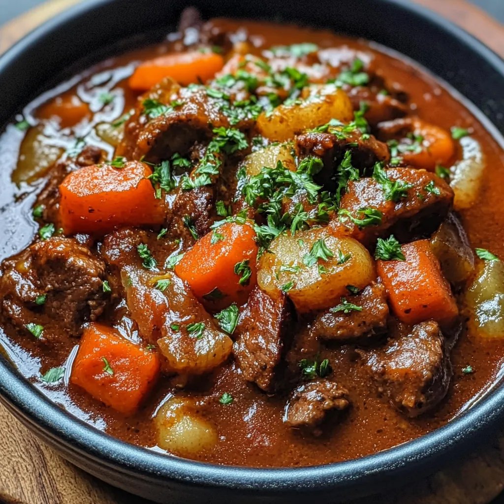 Slow Cooker Beef & Chorizo Casserole