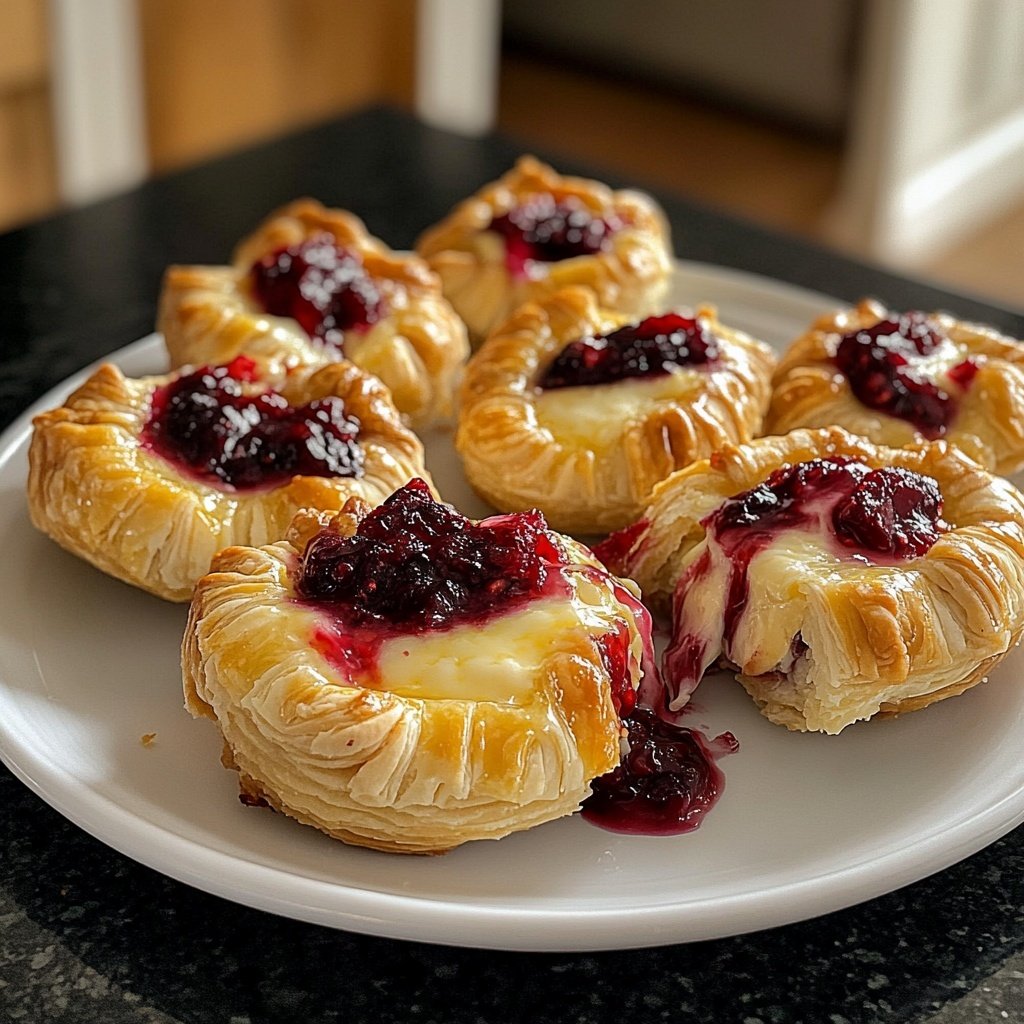 Mini Cranberry Brie Bites