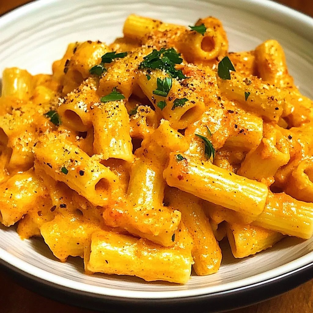 Dairy-Free Pumpkin Pasta