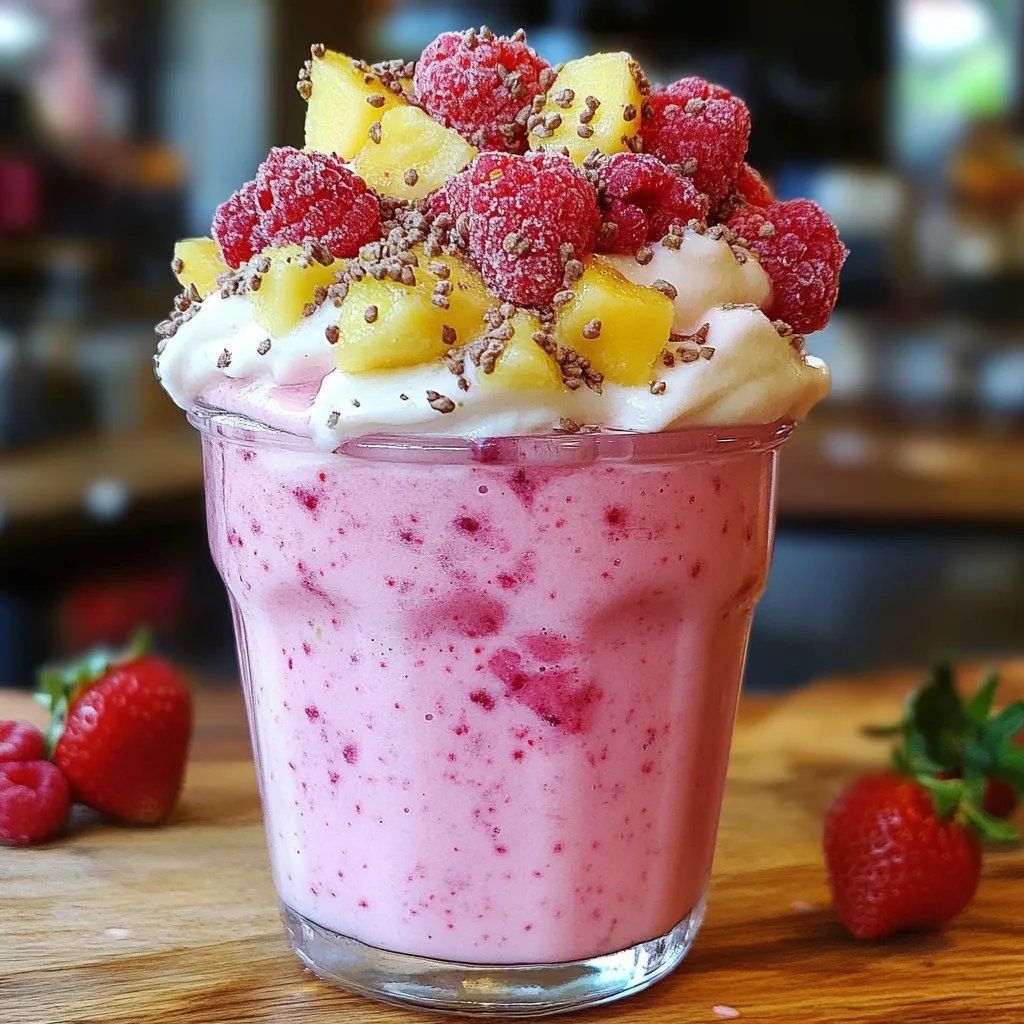 Pineapple Pink Smoothie: An Amazing Ultimate Recipe