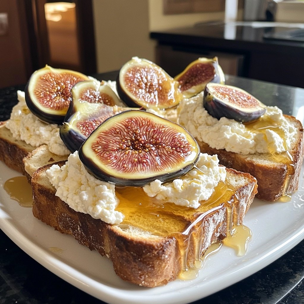 Whipped Ricotta Honey Toast Recipe