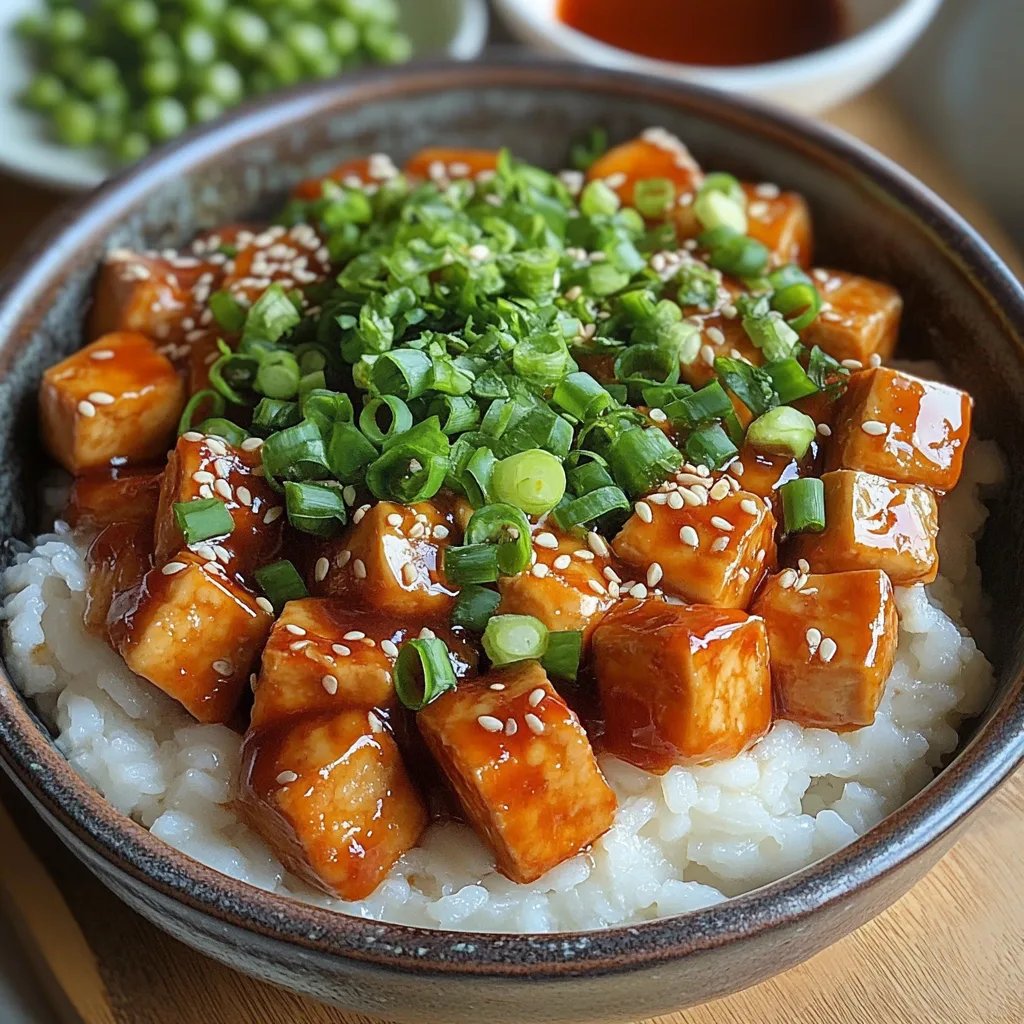 Sticky Tofu Bowls: An Amazing Ultimate Recipe for 5 People