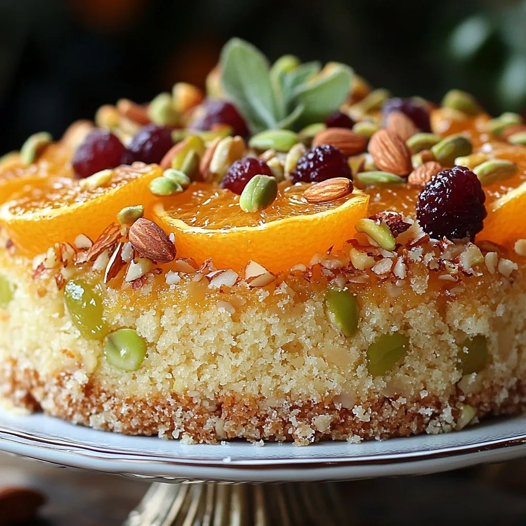 <p>Flourless Orange, Pistachio, & Almond Cake: An Incredible 7-Step Recipe</p>