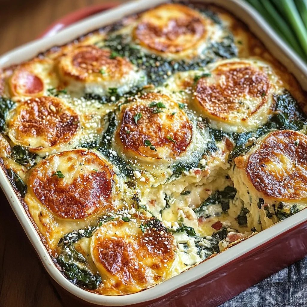 Spinach & Feta Breakfast Casserole: An Incredible Ultimate Recipe