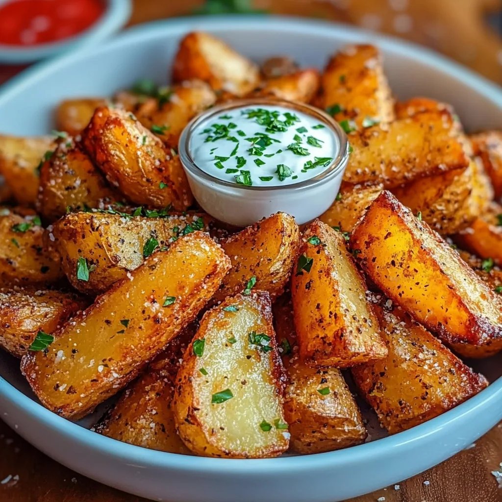 Crispy Potato Wedges: The Incredible Ultimate Recipe