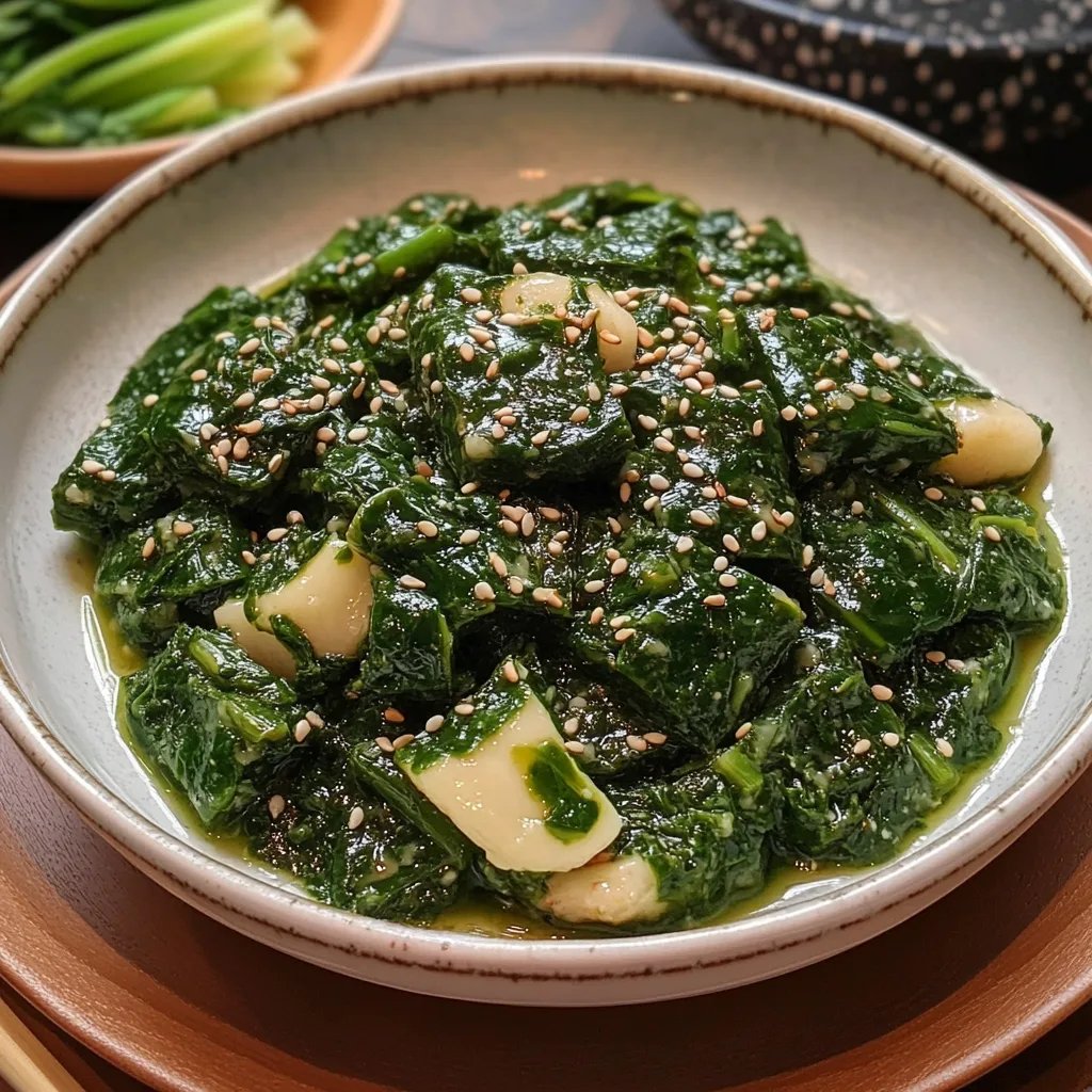 Korean Spinach Side Dish: An Amazing Ultimate Recipe
