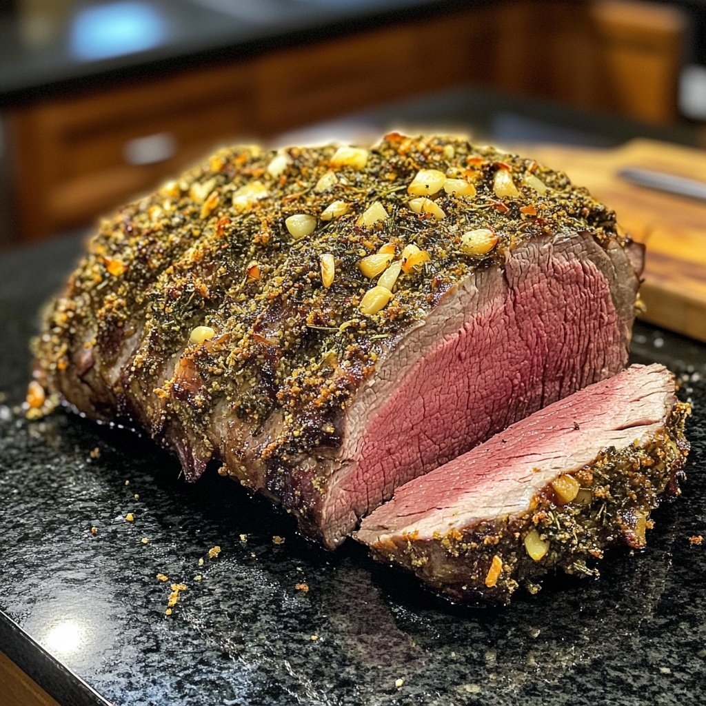 Herb-Crusted Prime Rib