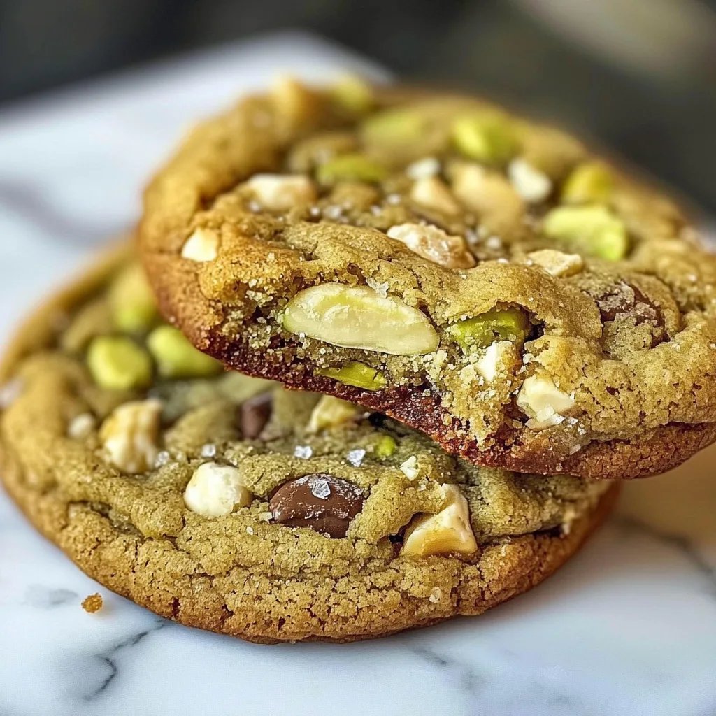 Soft & Chewy Pistachio Cookies
