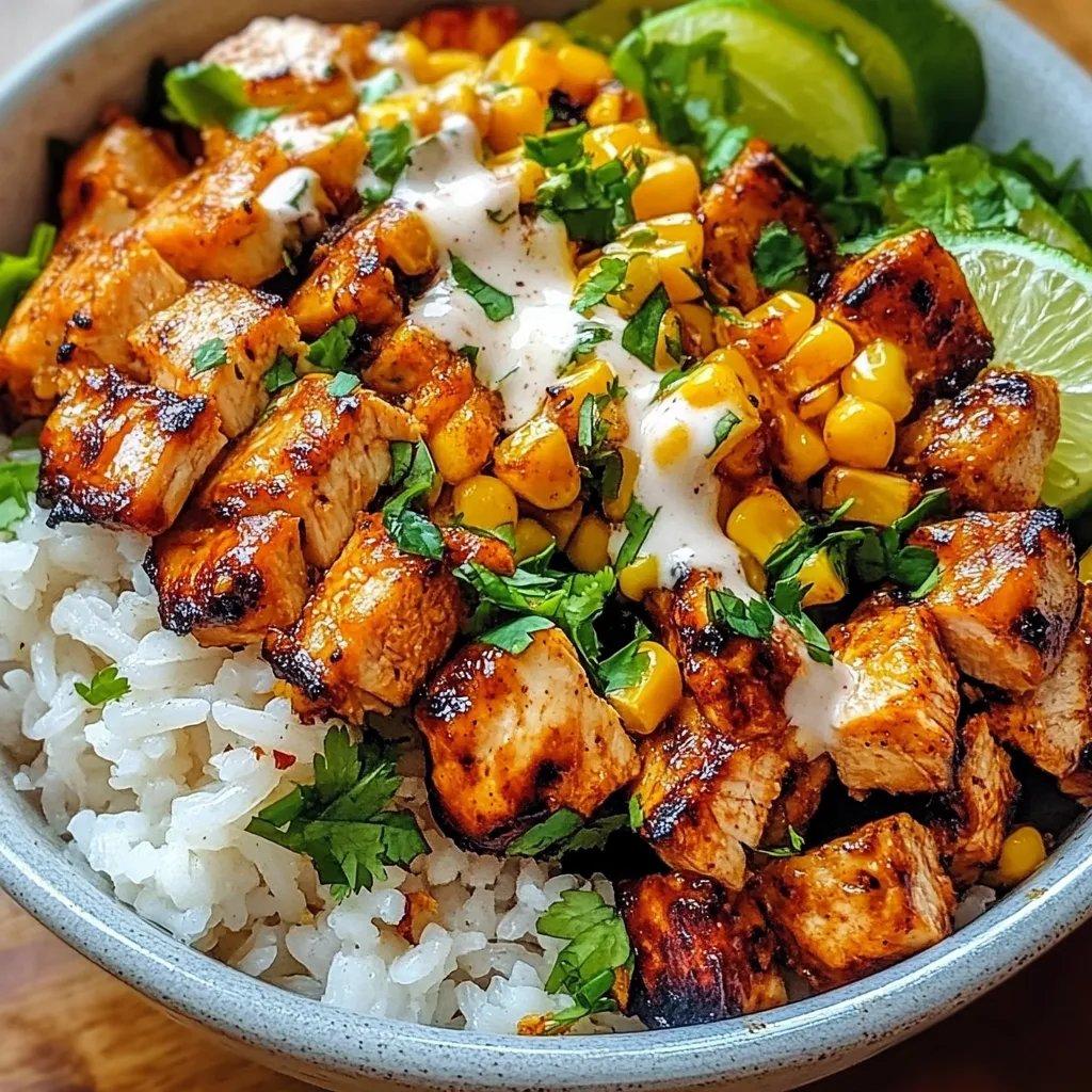 Street Corn Chicken Rice Bowl: An Amazing Ultimate Recipe