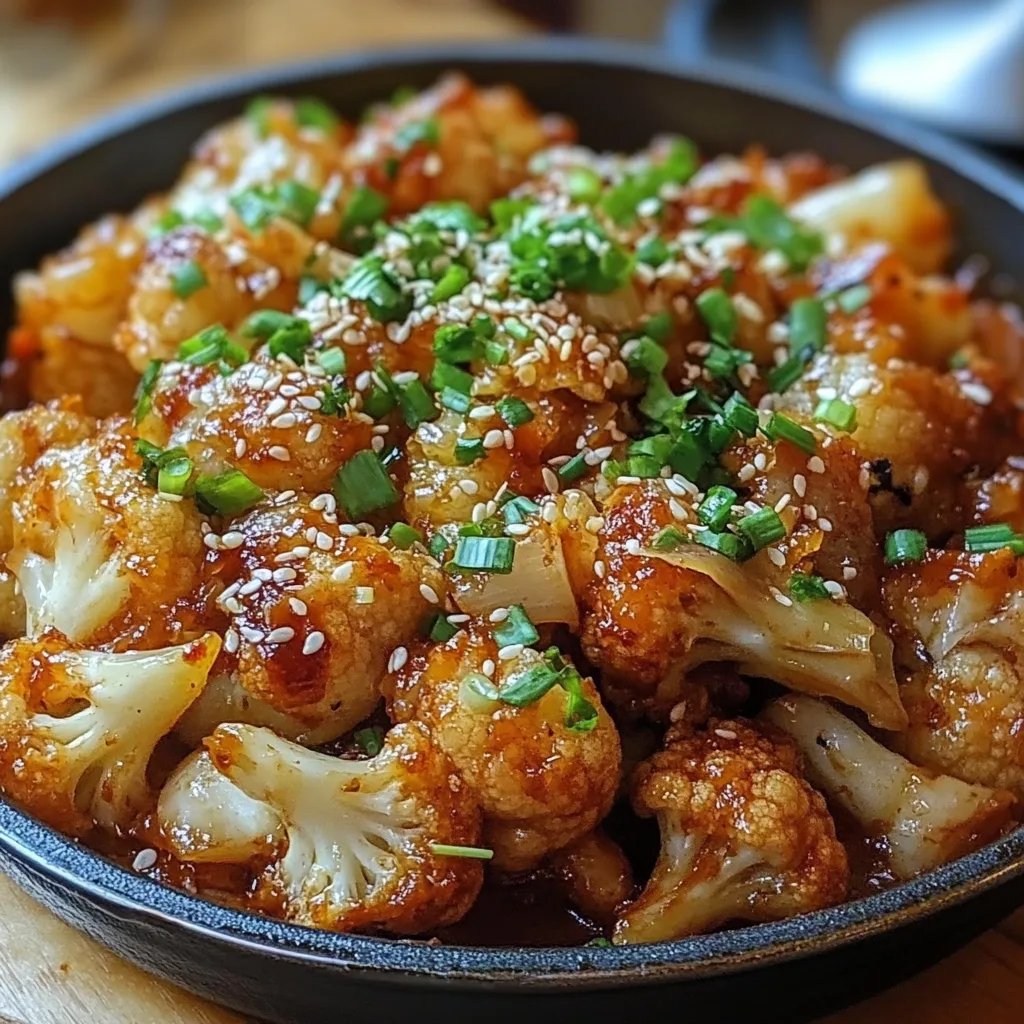 Korean-Style Baked Cauliflower: An Incredible Ultimate Recipe