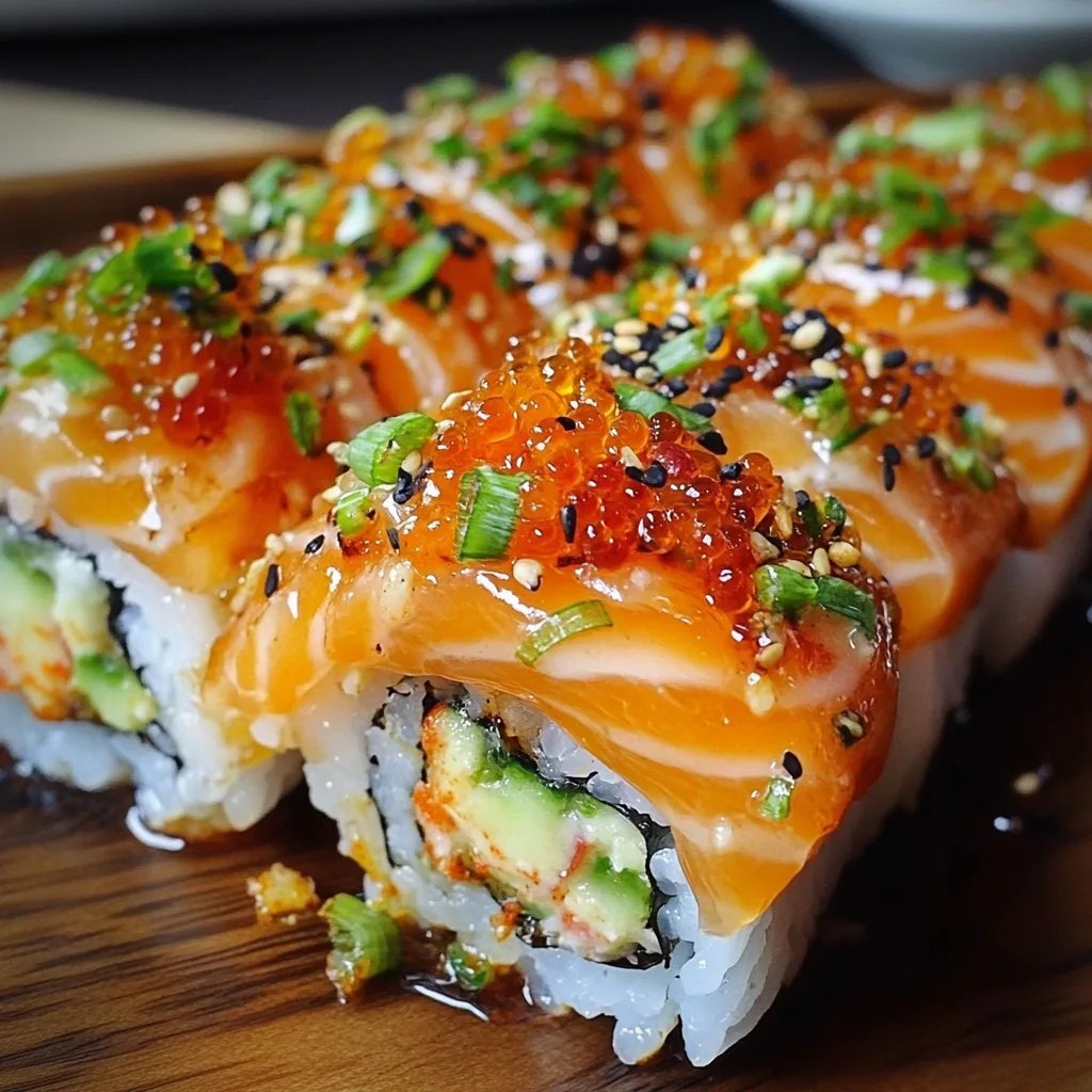 Spicy Salmon Sushi Bake