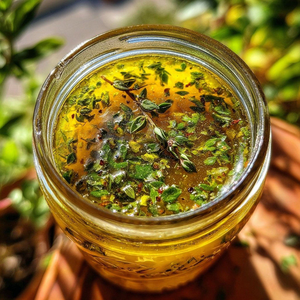 Lemon Oregano Greek Style Vinaigrette