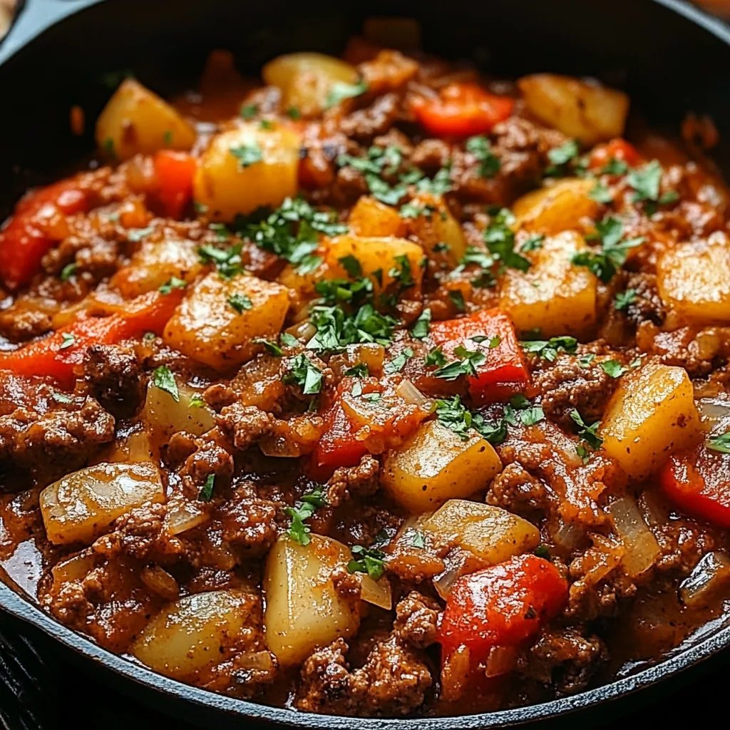 One Pot Unstuffed Pepper Skillet: An Amazing Ultimate Recipe