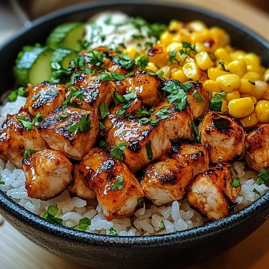 Street Corn Chicken Rice Bowl: An Amazing Ultimate Recipe