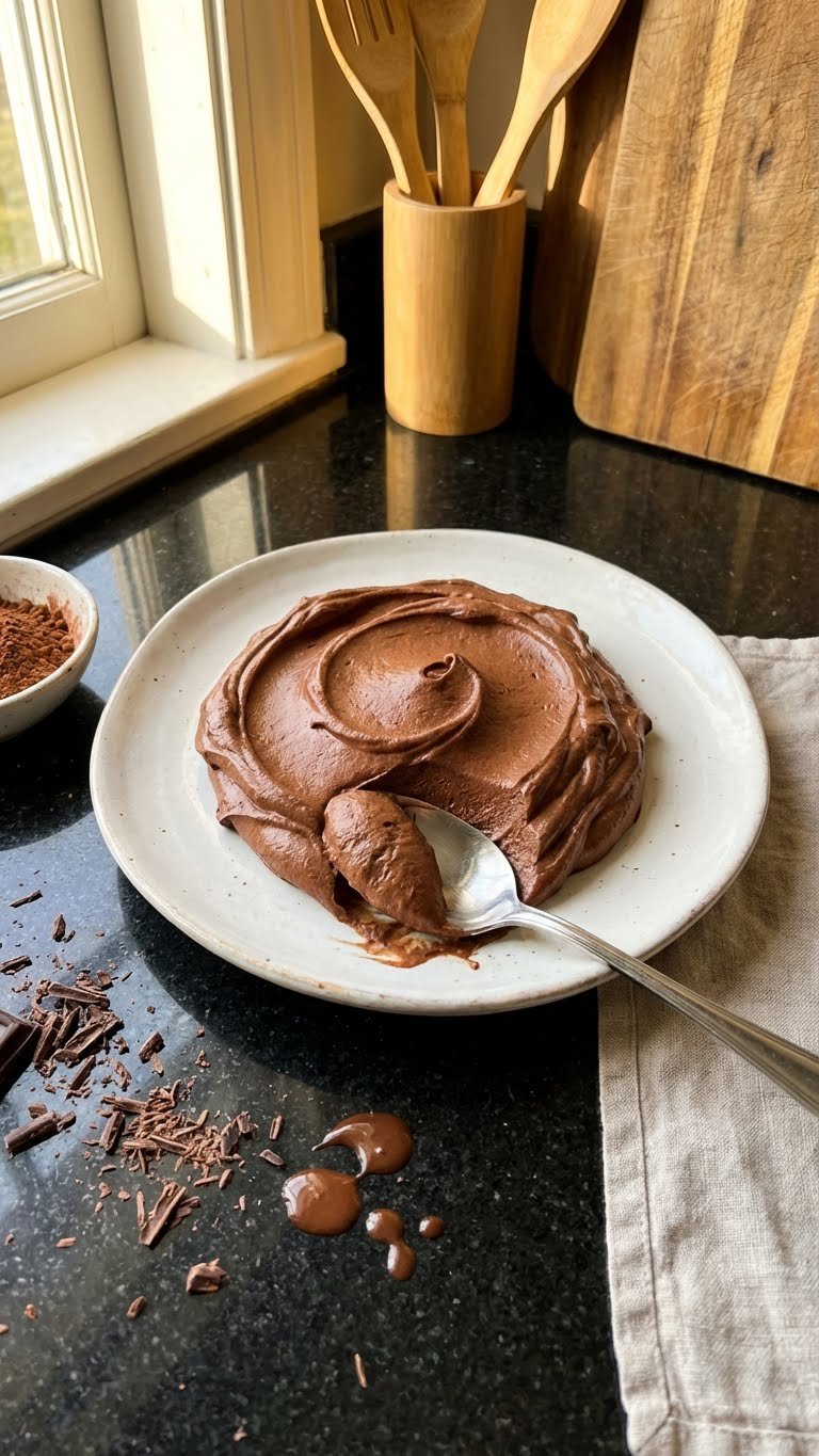 Smooth and Silky Chocolate Mousse