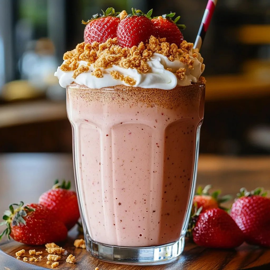 Strawberry Shortcake Protein Smoothie: An Amazing Ultimate Recipe
