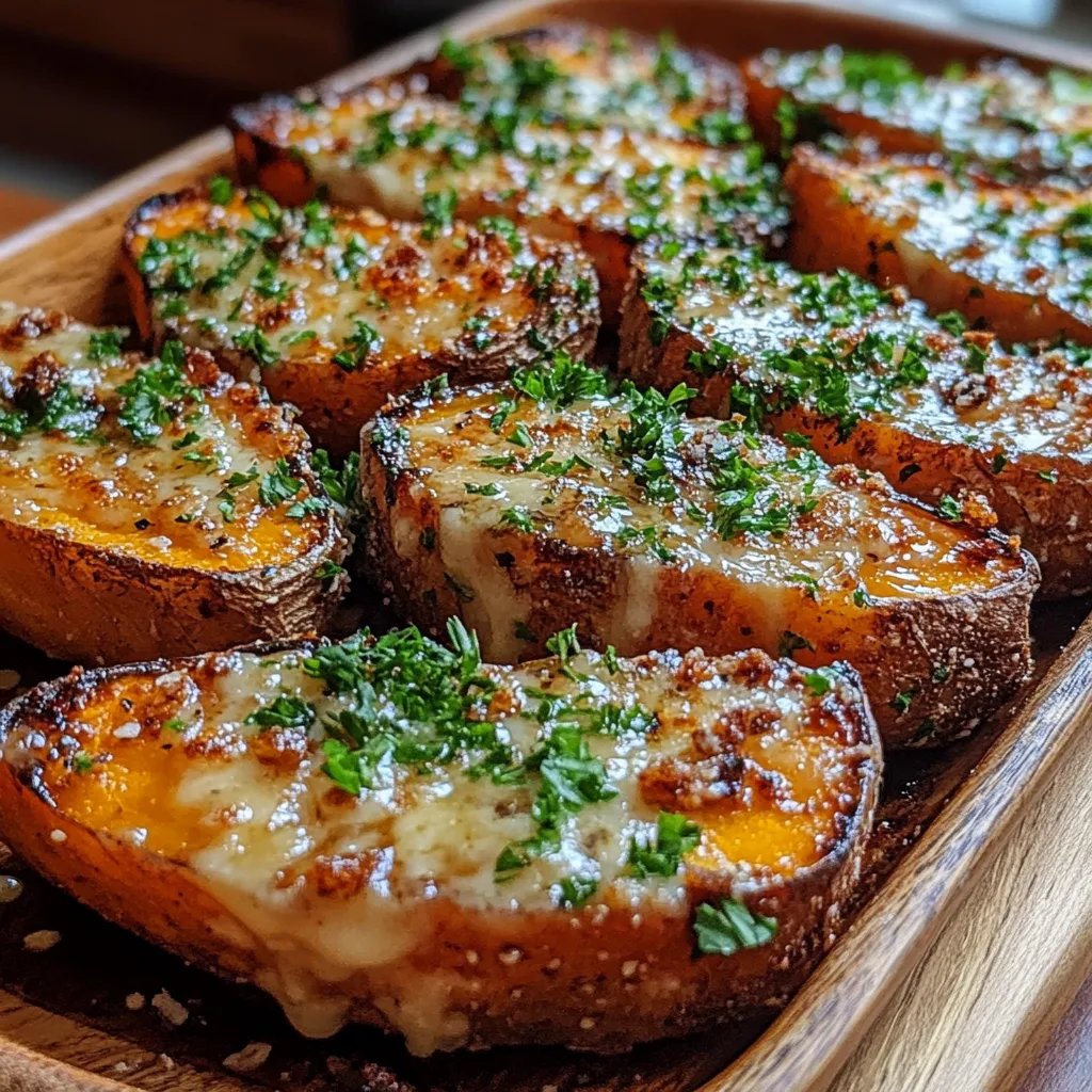 Garlic Parmesan Sweet Potato Wedges: An Amazing Ultimate Recipe