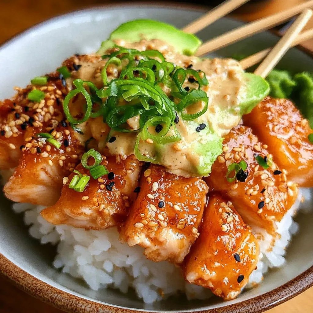 Salmon Crispy Rice
