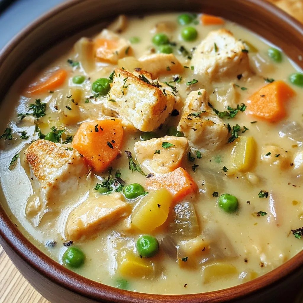 Chicken Pot Pie Soup