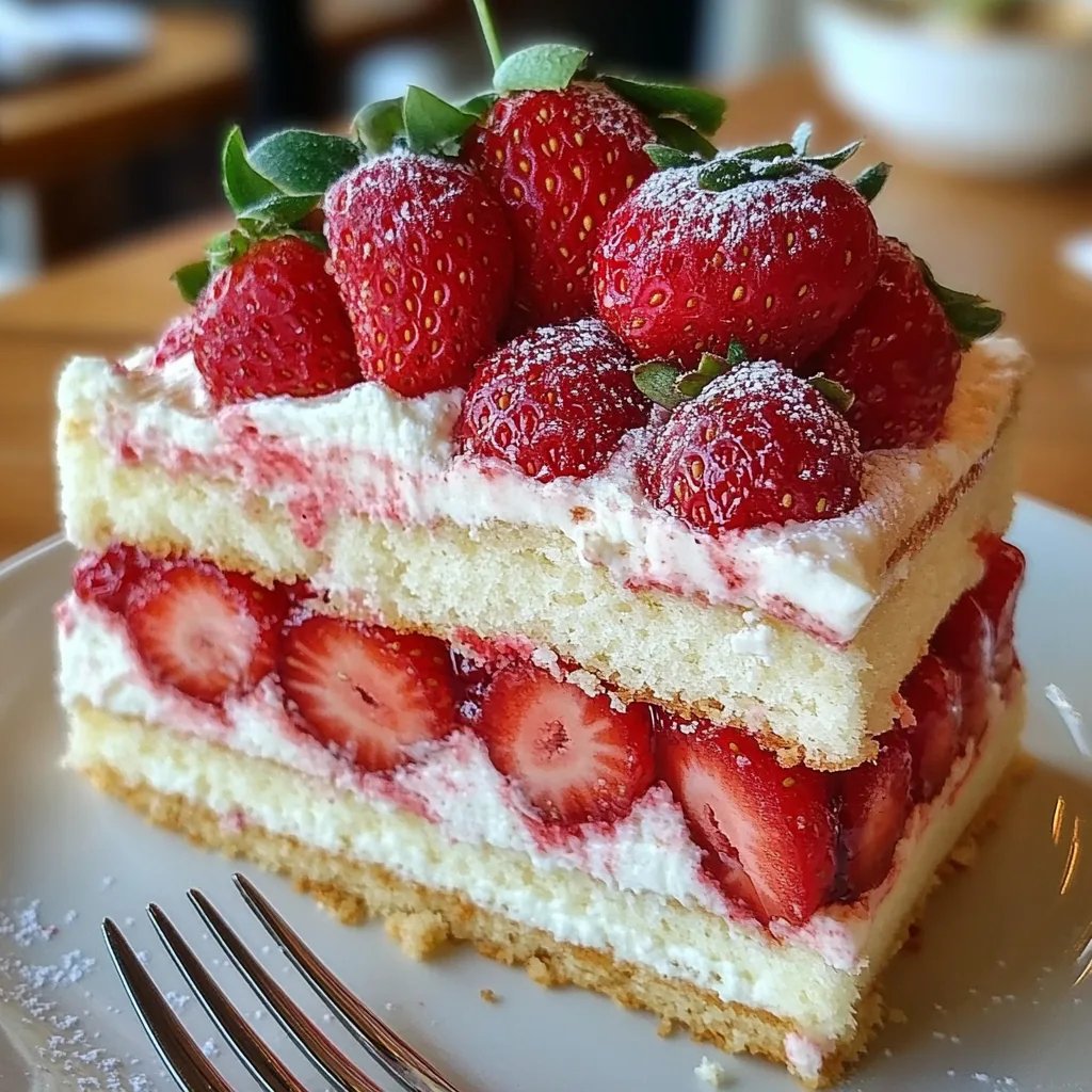 Strawberries & Cream Cake: An Incredible Ultimate Recipe for Everyone