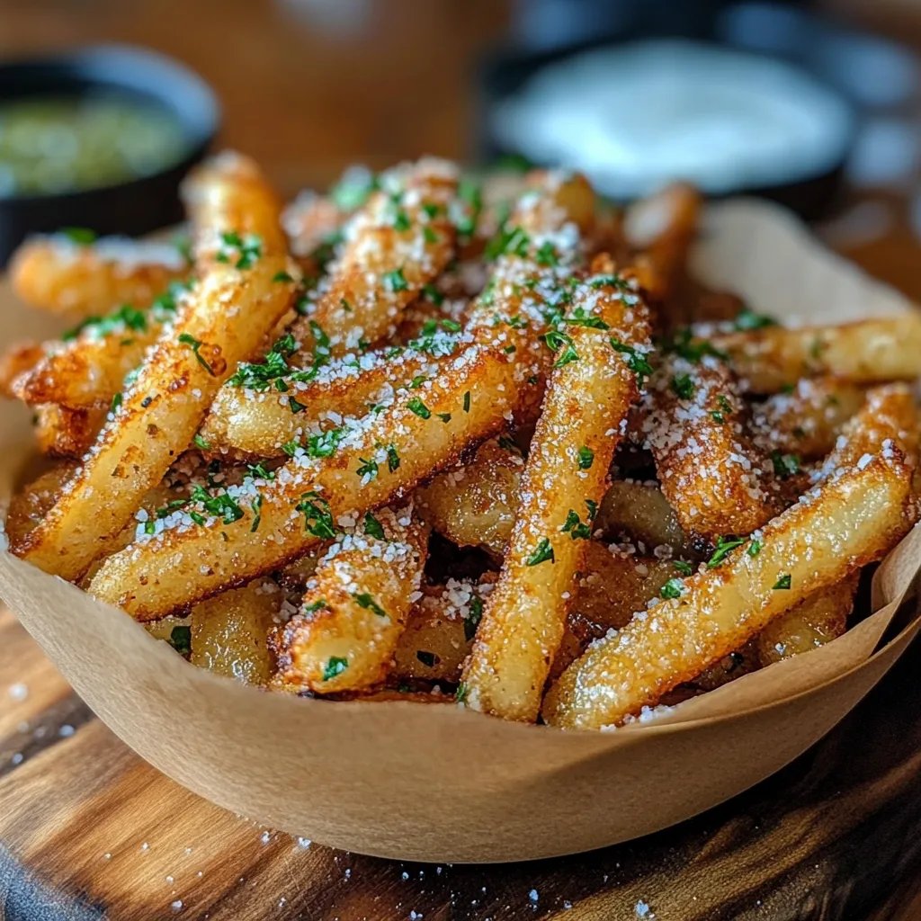 Air Fryer Garlic Parmesan Fries: The Ultimate Amazing Recipe