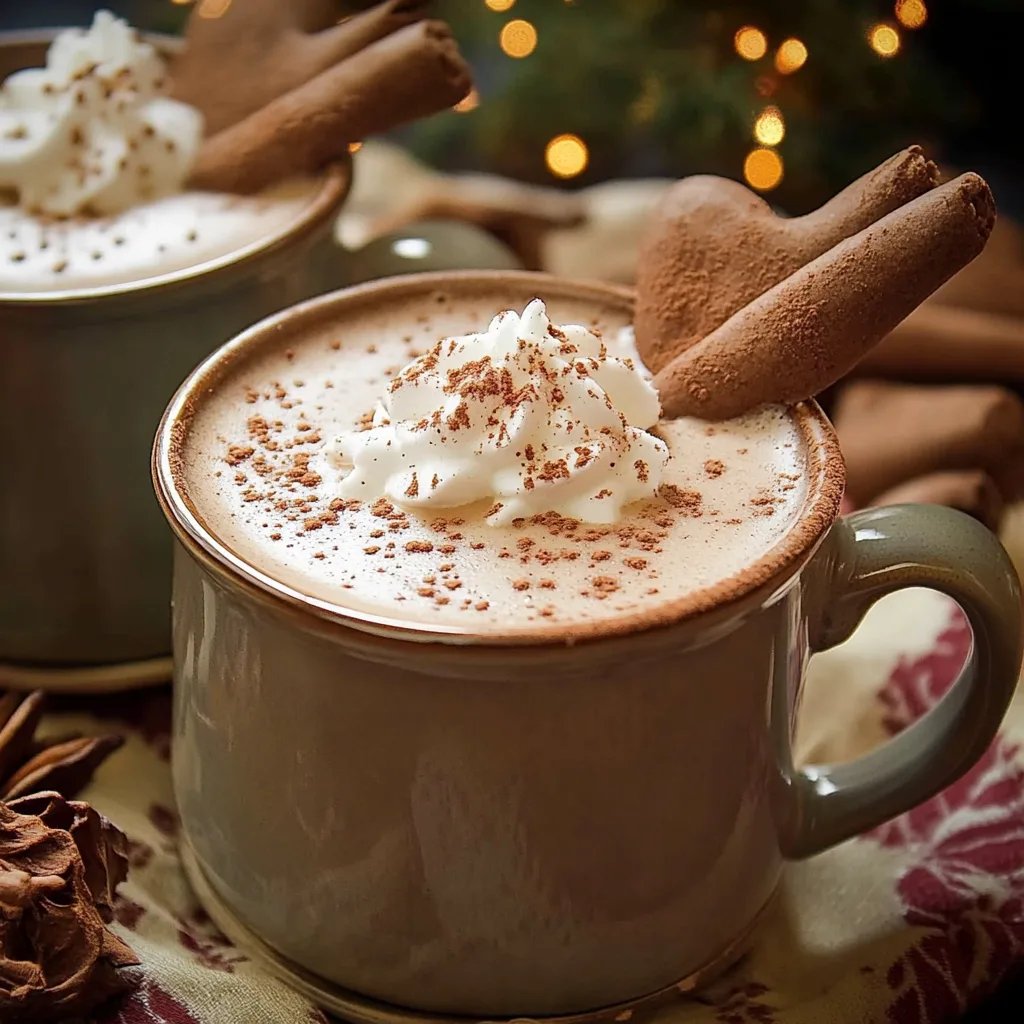 Gingerbread Hot Chocolate