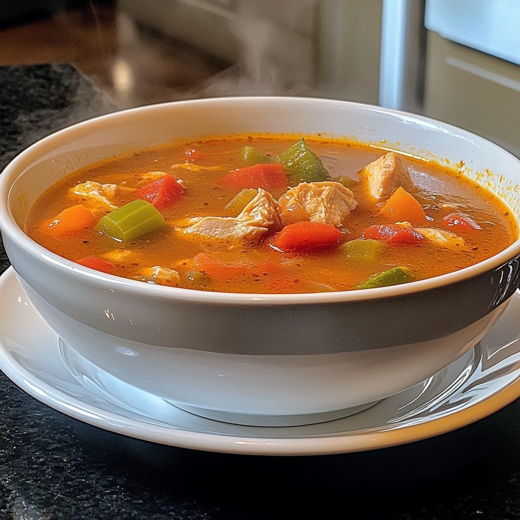 Spicy Chicken Soup