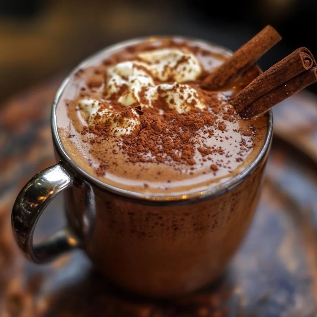 Cinnamon Hot Chocolate