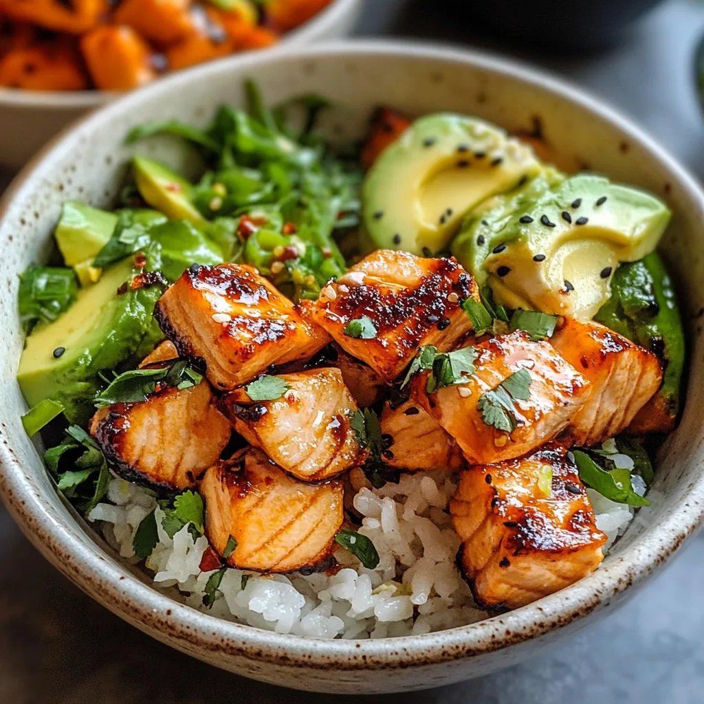 Healthy Sweet Chili Salmon Bowl: An Incredible 5-Ingredient Recipe