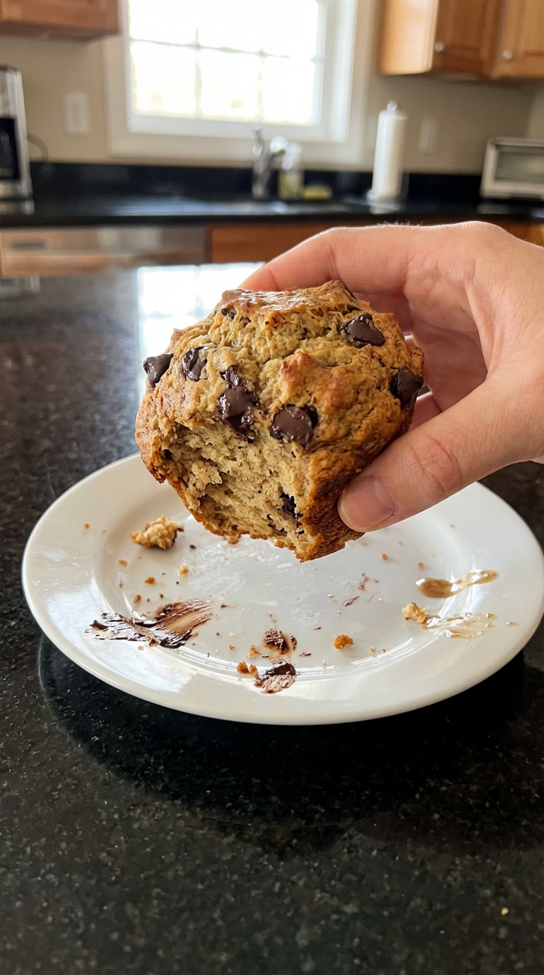 Almond Butter Banana Muffins