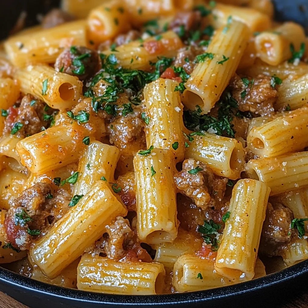 Creamy Italian Sausage Rigatoni: An Amazing Ultimate Recipe
