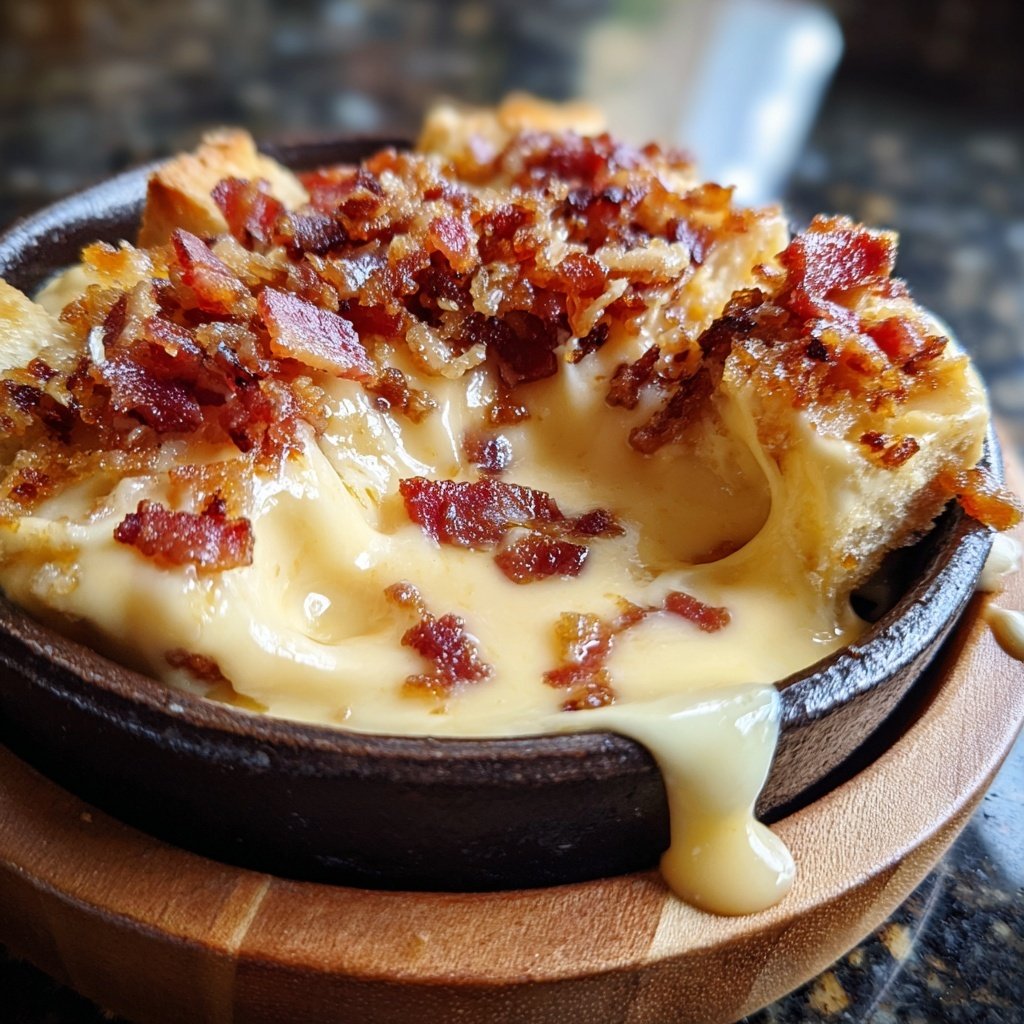 Luscious Maple Bacon Fondue