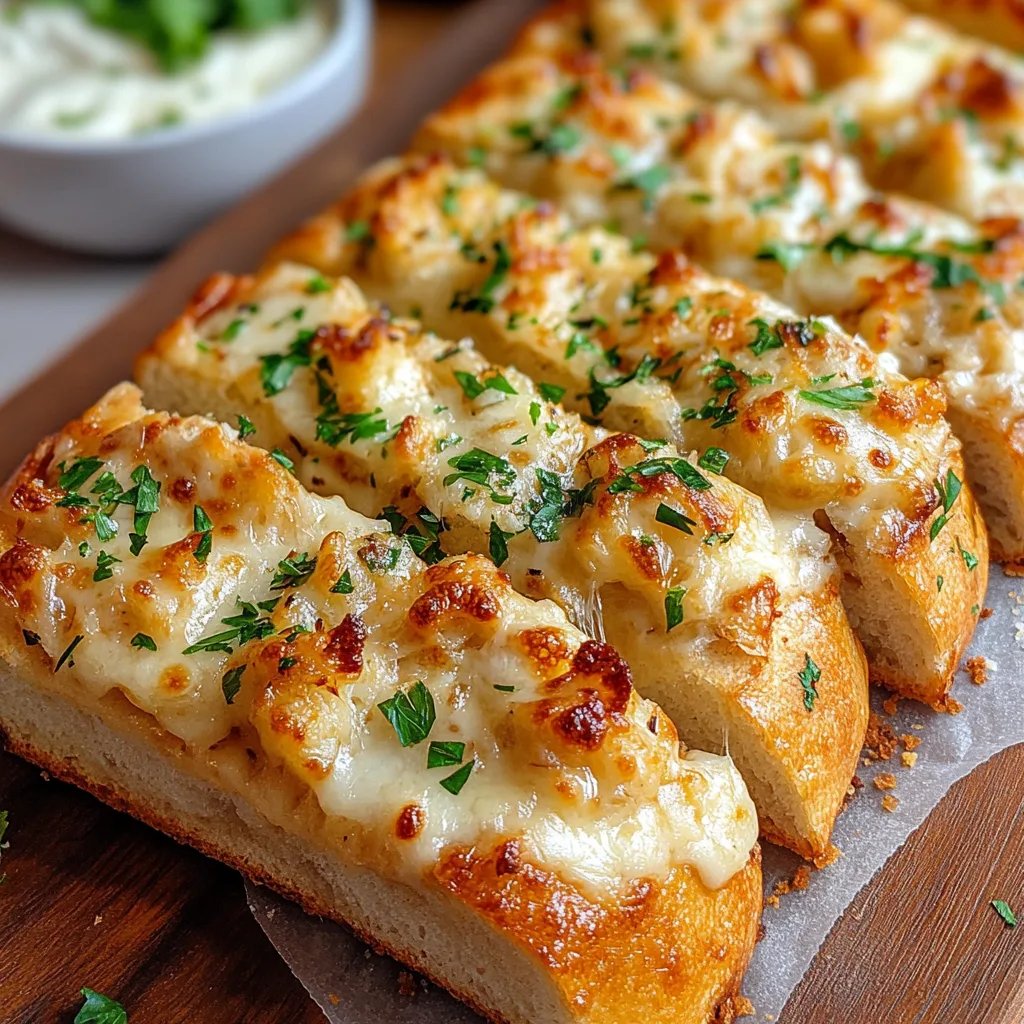Chicken Alfredo Garlic Bread: An Amazing Ultimate Recipe