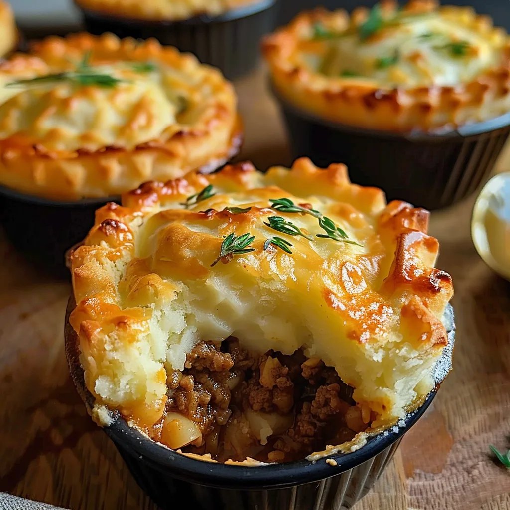 Easy Mini Shepherd's Pies