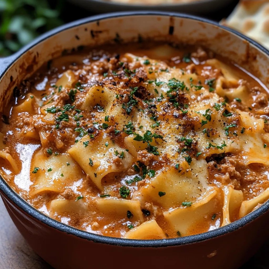 One Pot Lasagna Meal Soup: An Amazing Ultimate Recipe