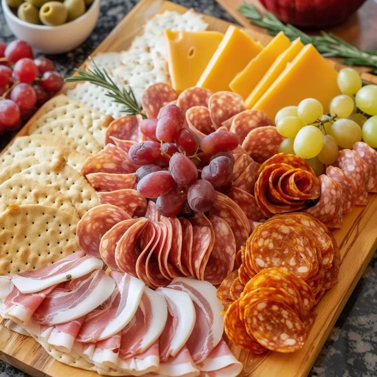 Thanksgiving Turkey Charcuterie Board