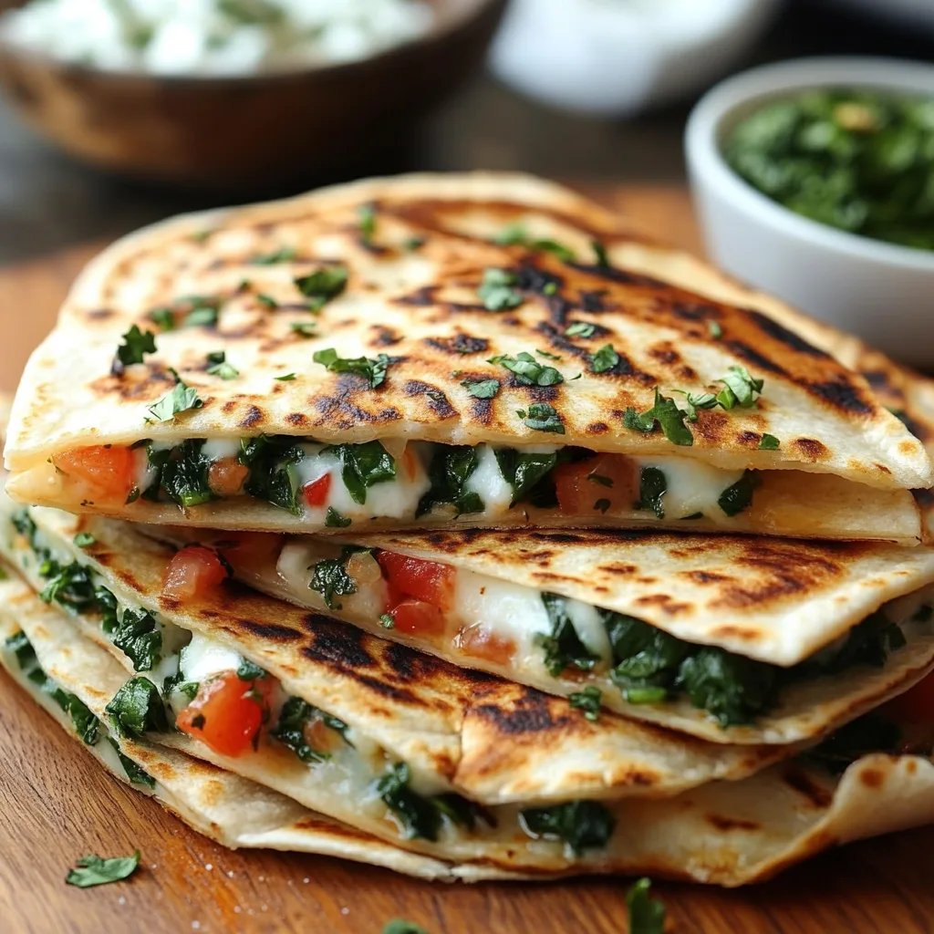 Spinach & Feta Quesadillas: An Amazing Ultimate Recipe